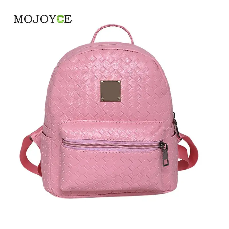 College Wind Schoolbag Leather Backpack Korean Woman Bag Travel Bag Backpack Rucksack School Bag For Teenage Girls Bolsa 3