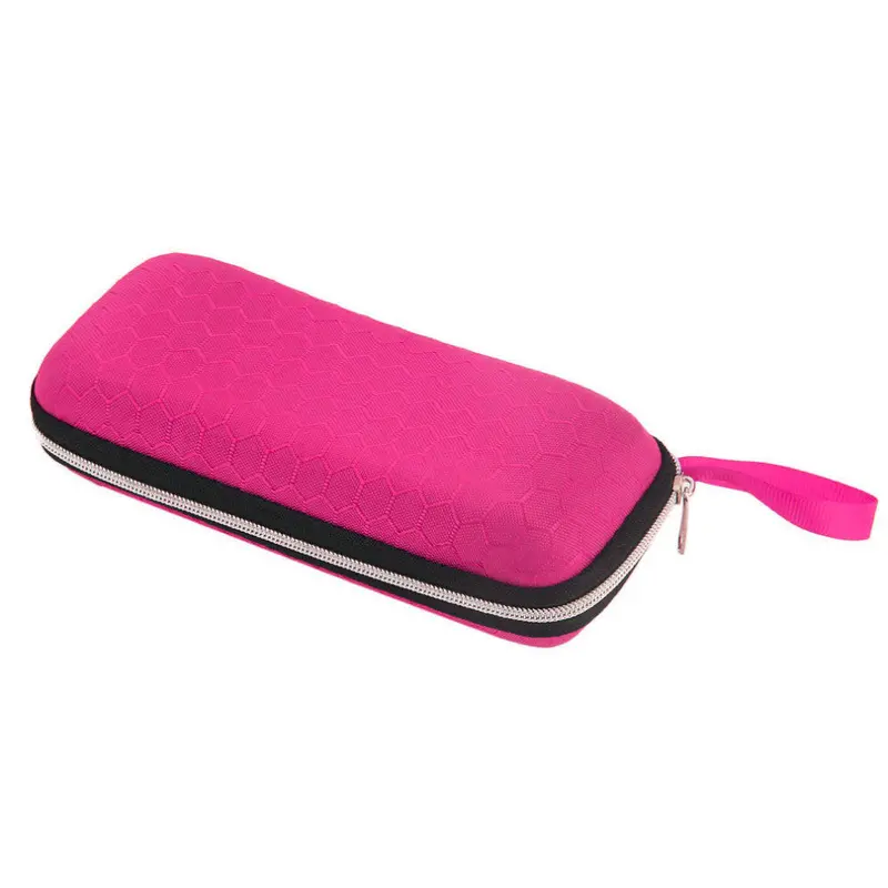 Colorful Cover Sunglasses Case For Sun Glasses Boxeyewear Cases Zip Openning Storage Organizer Holder Box 4