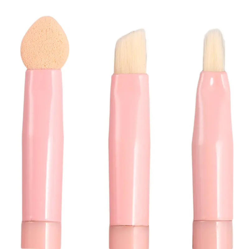 Colorful Gradient 6 Pcs Pro Foundation Makeup Brush Face Eye Brush Sets Beauty Tools Set 2