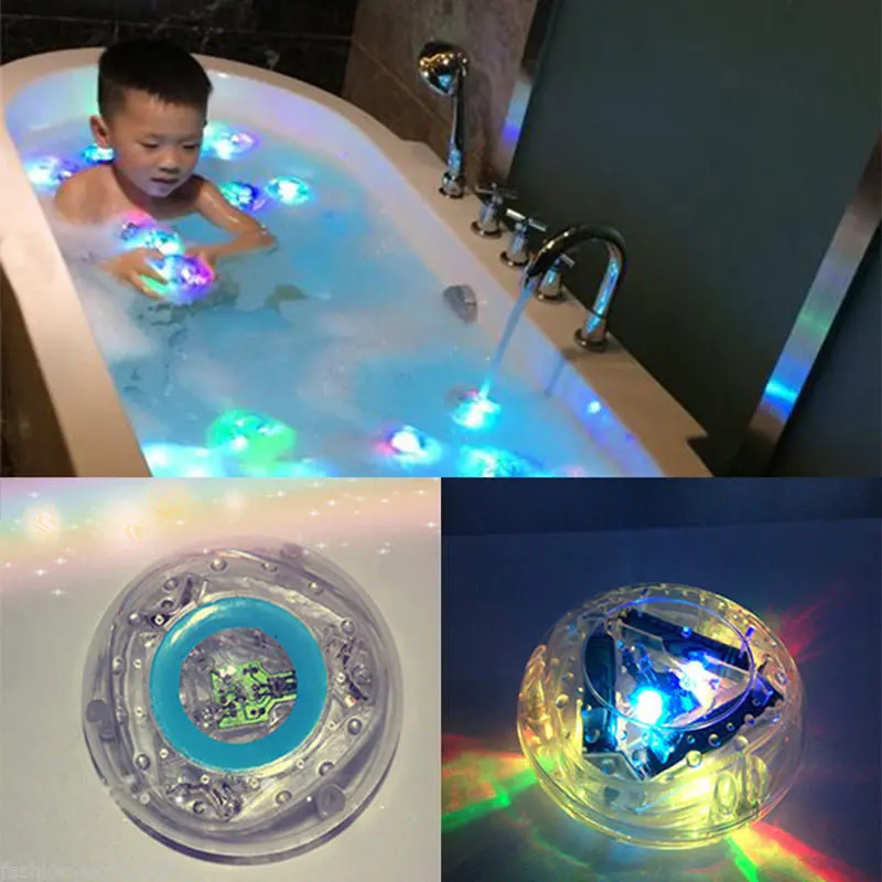 Colorful Led Light Baby Toys Funny Bathroom Toys Waterpro In Tub Kids Toys Bath Toys 1