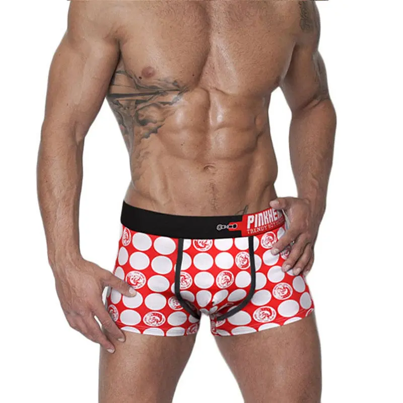 Comfortable Panties Men Underwear Men's Boxer Underwear Sexy Man Underwear Boxer Fringe Underpants Plus Size 5