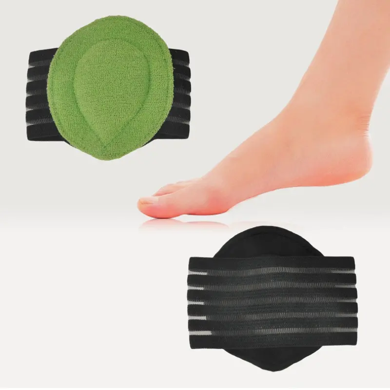 Comfortable Relief Achy Pain Feet Cushioned Arch Support Protecting Foot Healthy Foot Care Tool Green 1