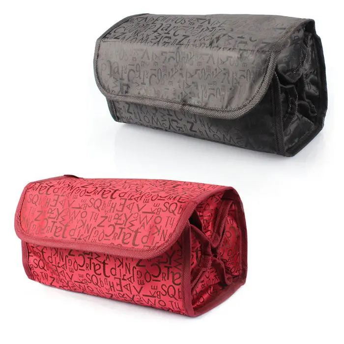 Coming Cosmetic Bag Travel 4 Zippered Compartment Makeup Purse Toiletries Goforward 1