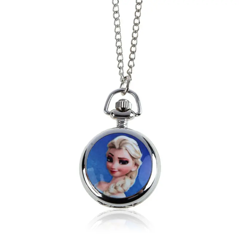 Concise Round Watch Fashion Leisure Necklace Pocket Watch For Children Best Gift Pocket Watch 1
