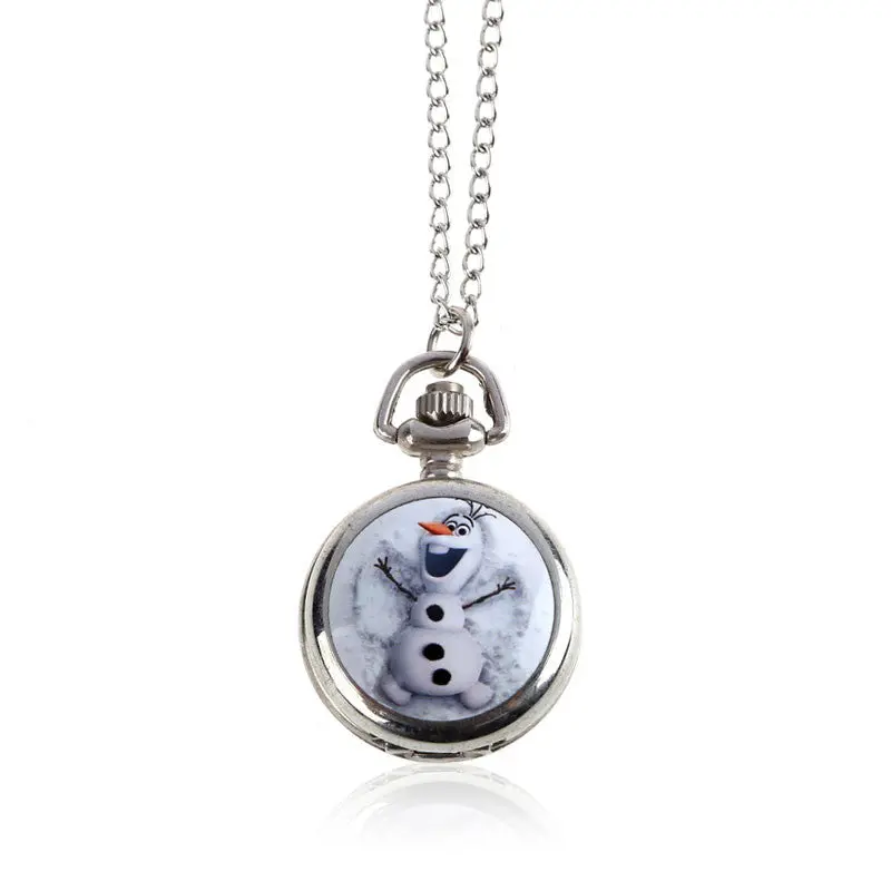 Concise Round Watch Fashion Leisure Necklace Pocket Watch For Children Best Gift Pocket Watch 6