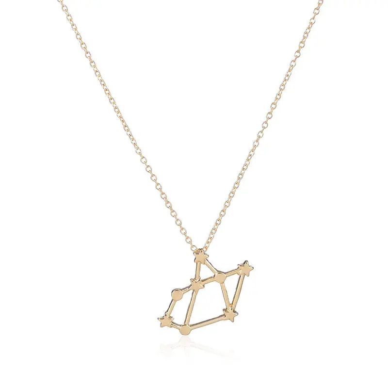 Constellation Necklace Gifts Sagittarius Zodiac Sign Astrology Necklace November And December Birthday 30Pcs-N175 1