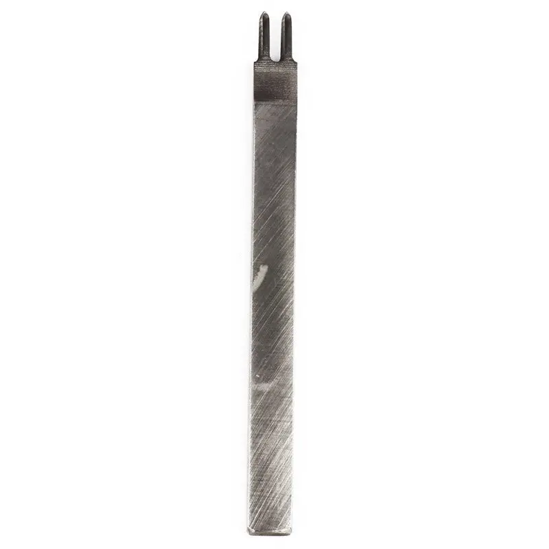 Convenient Leather Craft Tool Hole Punches Stitching 2 Prong 4Mm Leather Poke Hole Tool 70211 1