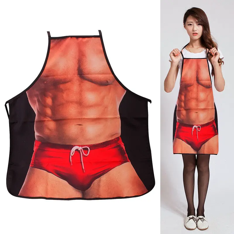 Cooking Apron Funny Novelty Bbq Party Apron Naked Men Sexy Rude Cheeky Kitchen Cooking Apron 84153 1