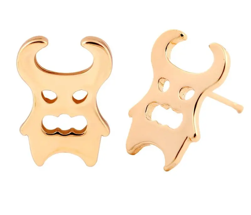 Cool Animal Cartoon Stud Earrings Special Monster Evil Earrings 30Pcs-S110 1