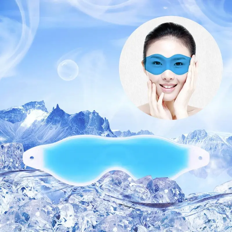 Cool Ice Eye Mask Sleep Headache Relief Goggles Eye Gel Ice Goggles 1