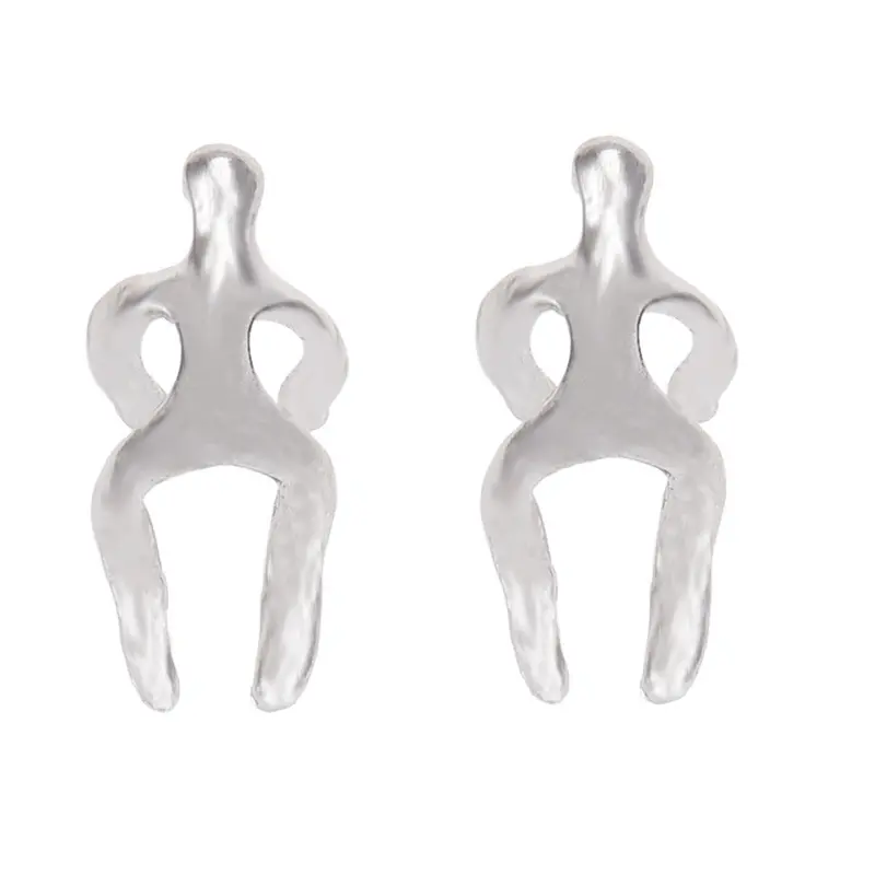 Cool Man Shape Cartilage Clip Ear Cuff 2