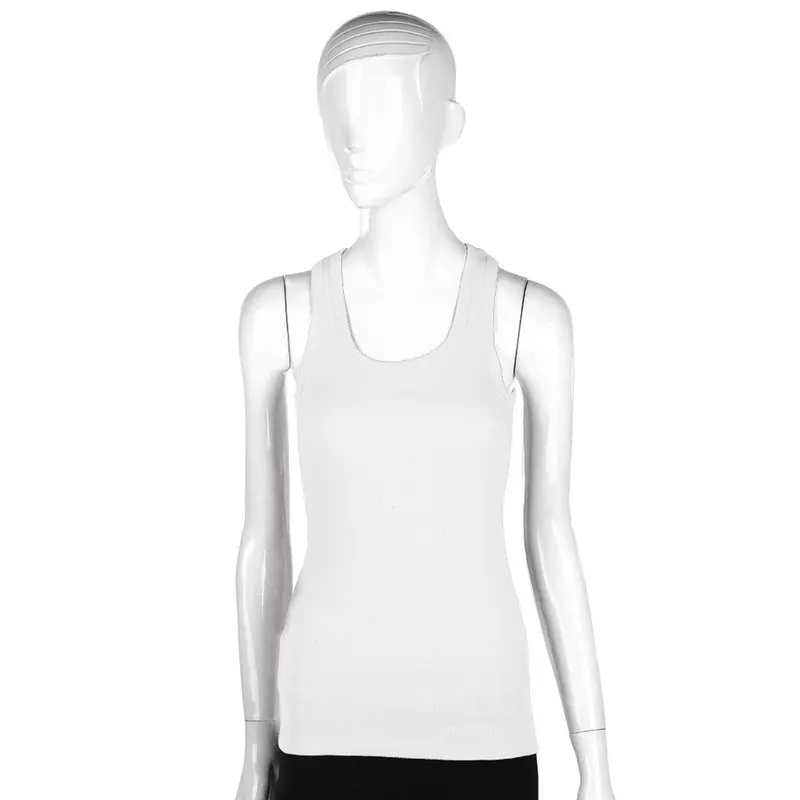 Cool Sexyfitness Sleeveless Camisole Cotton Vest Solid Color Tank Top Breathable Comfortable 1