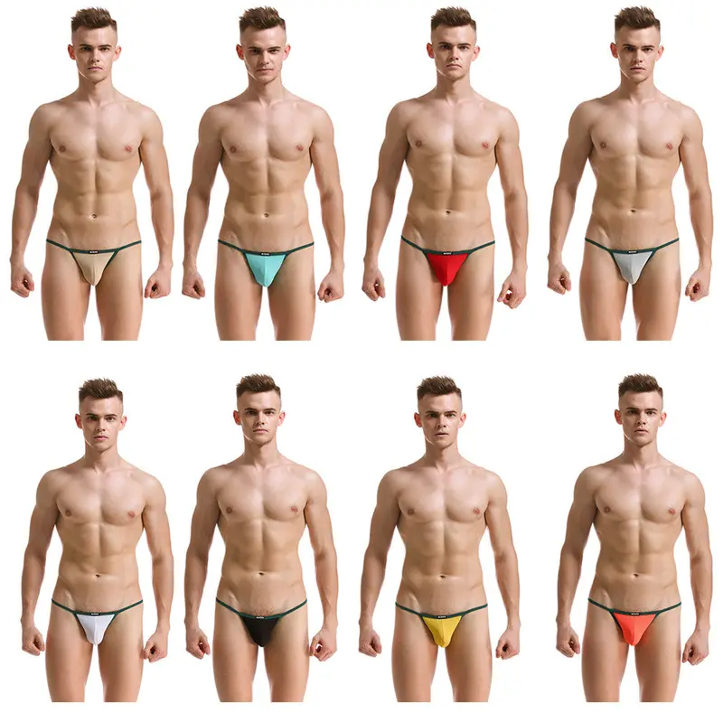 Cool Sexystretch Thongs Underwear Triangle Briefs Swimwear 4 Sizes 9