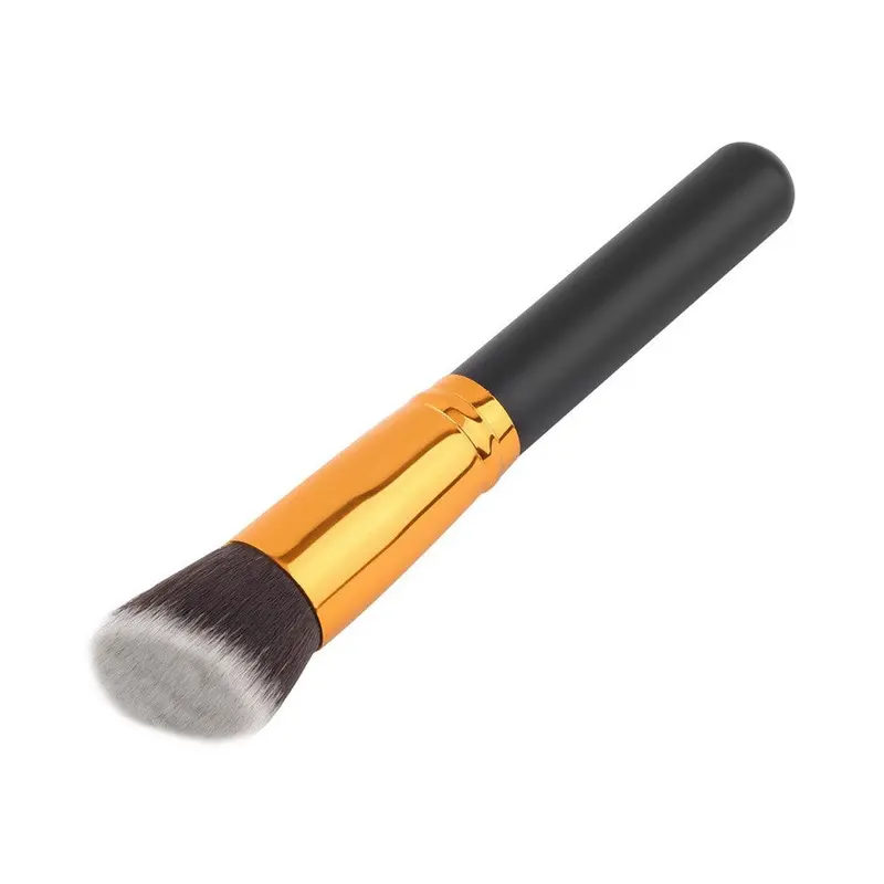 Cosmetic Angled Flat Top Brush Face Makeup Blusher Powder Foundation Tool 1