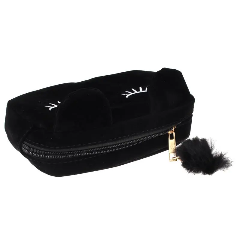 Cosmetic Makeup Cartoon Cat Storage Bags Pen Pencil Pouch Cases 4