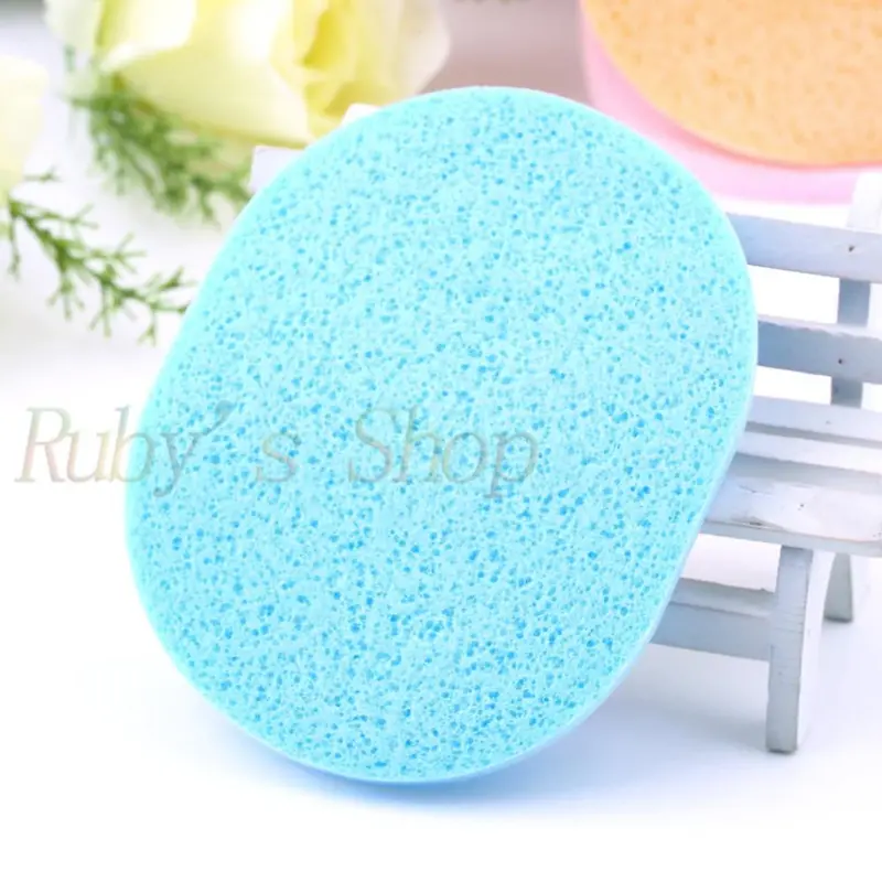 Cosmetic Powder Pva Puff Face Wash Cleaning Makeup Compressed Seaweed Sponge 2