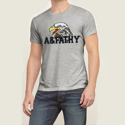 Cotton Men's Short Sleeve T Shirts Slim Spell Embroider Casual Man Tops Tees For T-Shirt 20