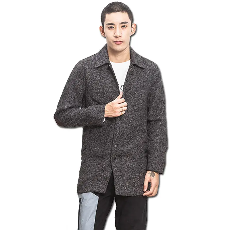 Cotton Nylon Jackets Coats Long Parkas Jaqueta Masculina Casual Slim Fit Veste Homme Jackets 1