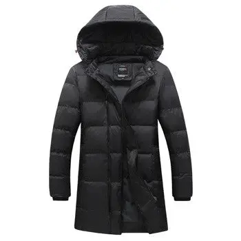 Cotton-Paddedjackets Jaqueta Masculina Veste Homme Parkas Casual Slim Fit Waddedhooded Coats 1