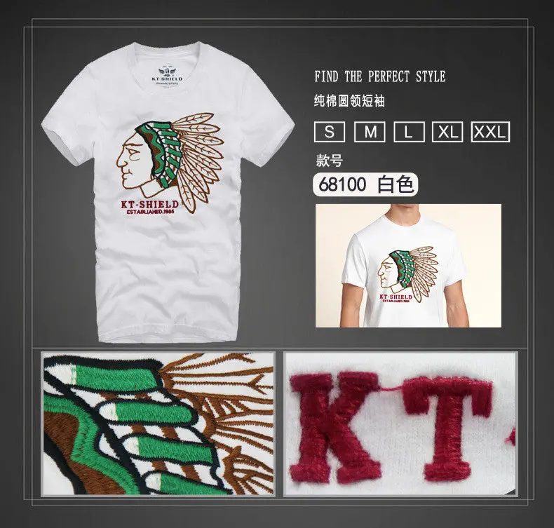 Cotton Slim Casual Print T Shirt Men Short Sleeve Streetwear Super Quality Trending 1