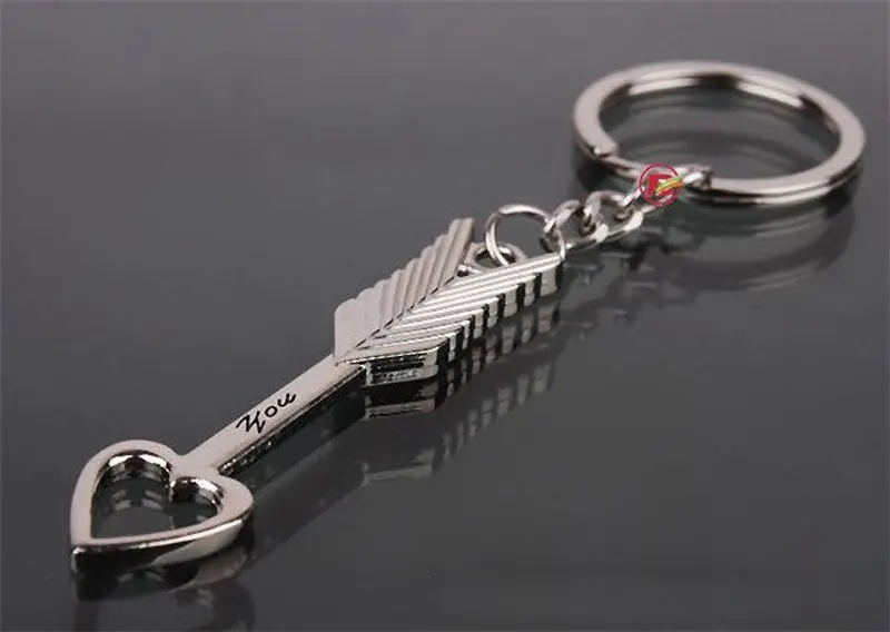 Couple Lover Portachiavi "I Love You" Heart & Key Llaveros Valentine's Day Birthday Christmas Wedding Gifts For Men Feida 2