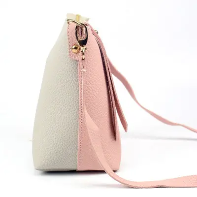 Creative Design Women Bag Color Stitching Handbag Shoulder Bag Large Tote Ladies Purse Casual Tote Sac 3