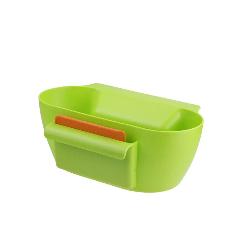 Creative Hanging Plastic Bathroom Kitchen Gadget Storage Box Silicone Storage Bag Kitchen Sink Shelving Bag 74823 1
