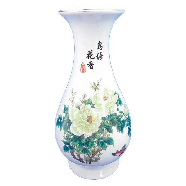 Creative Home Decor Hand Painted Ceramics Classical Flower Vase Livingroom Desktop Tea Ceremony Decoration 89093 1