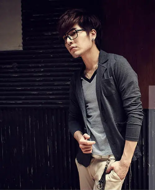 Creative Korean Style Men's Casual Suit Jacket Suit Coats Goforward 1