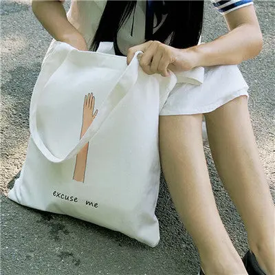 Creative Printing Shoulder Bagsfamouswomen Messenger Bags Canvas Hbag Shopping Travel Bag School Bag Totes 2