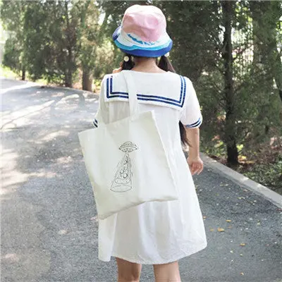 Creative Printing Shoulder Bagsfamouswomen Messenger Bags Canvas Hbag Shopping Travel Bag School Bag Totes 5