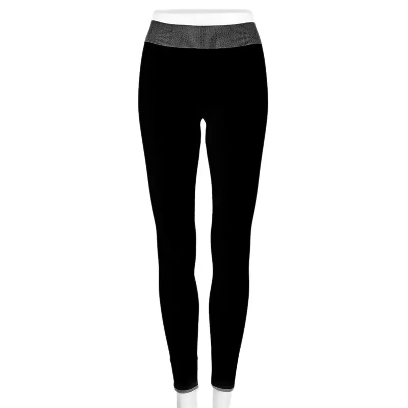 Cropped Pants Elastic Wicking Force Exerciseelastic Fitness Trousers Slim Leggings 1