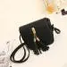 Crossbody Bag Women Tassel Handbag Pu Leather Shoulder Bags Tote Ladies Purse Bolsos Femenina 2