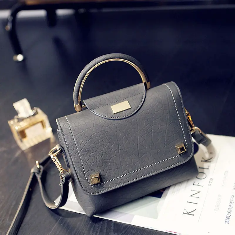 Crossbody Bags Handbags Women Famous S Rivet Pu Leather Shoulder Bag Large Tote Ladies Purse Bolsos Femenina 3