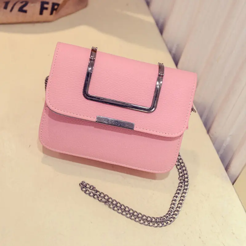 Crossbody Bags Women Famous S Pu Leather Chain Handbag Single Shoulder Phone Coin Bolsos Femenina 6