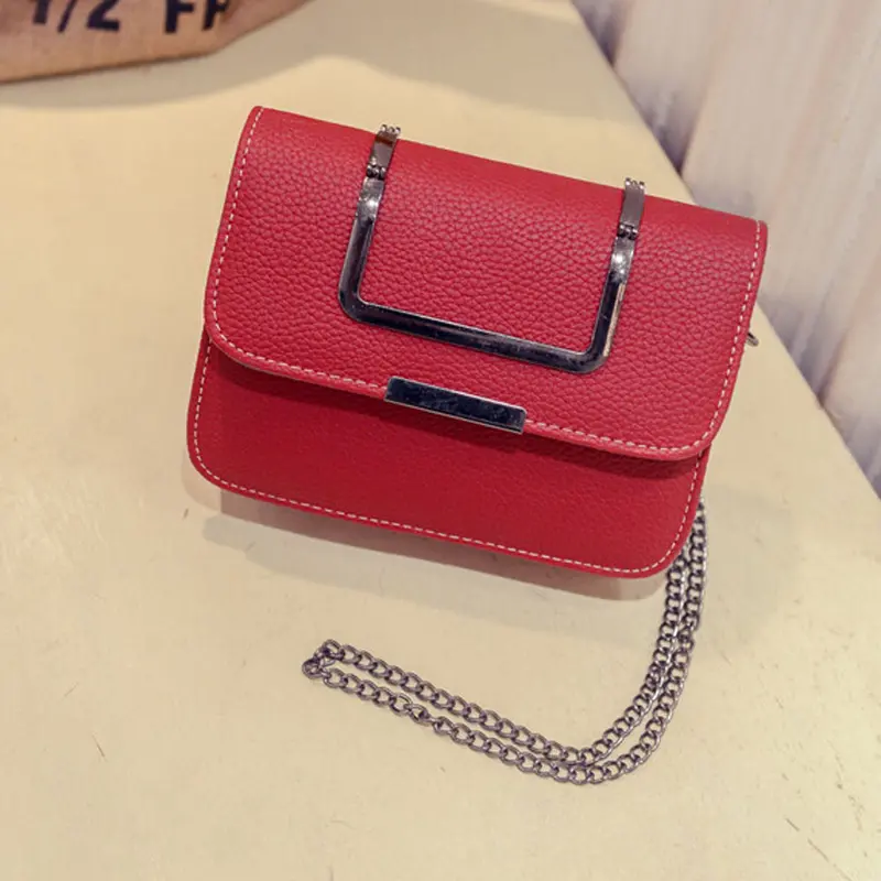 Crossbody Bags Women Famous S Pu Leather Chain Handbag Single Shoulder Phone Coin Bolsos Femenina 8