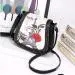 Crossbody Bags Women Pu Leather Tower Printing Messenger Bag Lady Shoulder Handbags Bolsos Femenina 1