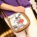 Crossbody Bags Women Pu Leather Tower Printing Messenger Bag Lady Shoulder Handbags Bolsos Femenina 4