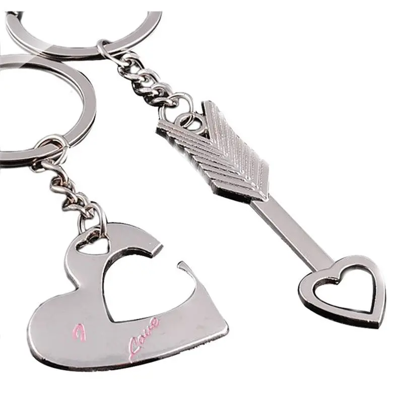 Cupid Arrow Couple Keychain Lovers Pendant Key Ring Key Chain For Lovers Feida 1