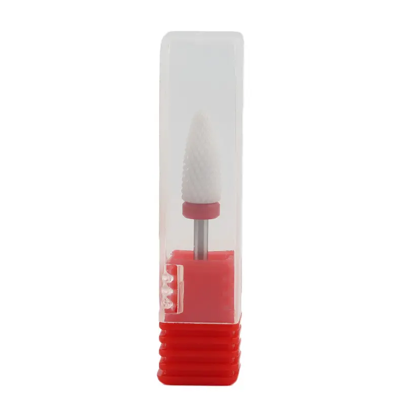 Cuspidal Ceramic Nail Drill Bit Nail Art Tools Callus Electric Icure Machine Accessories Cutter Nail File 1