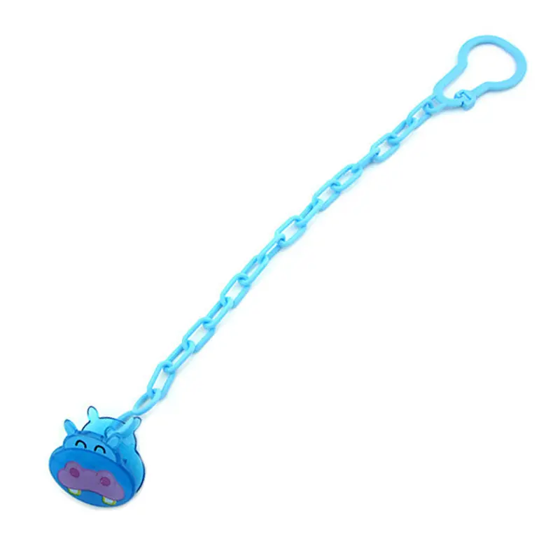 Cute Baby Pacifier Chain Baby Soothers Chain Clip Holder Feeding Product Animal Cartoon Baby Pacifier Anti Lost Chain 1