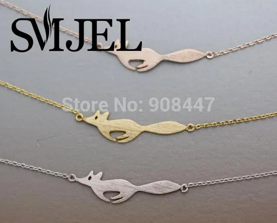Cute Fox Bracelets Running Animal Bracelets Girl Jewelry B028 2
