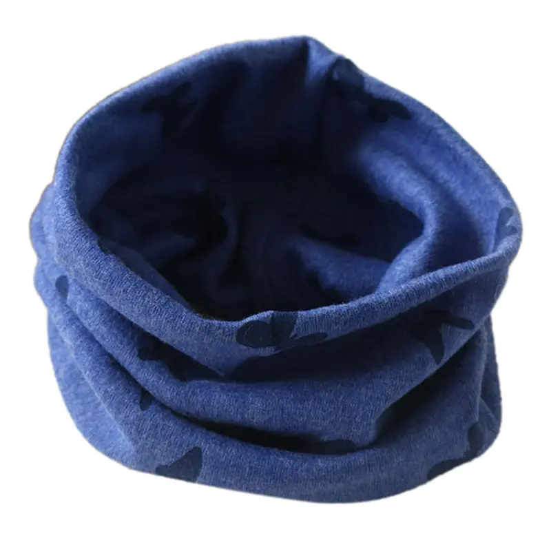 Cute Love Boys Girls Collar Baby Scarf Cotton O Ring Neck Scarves Foulard Warm Knit Scarf 2