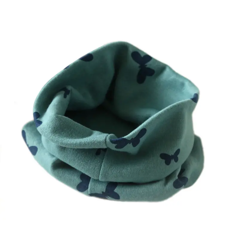 Cute Love Boys Girls Collar Baby Scarf Cotton O Ring Neck Scarves Foulard Warm Knit Scarf 3