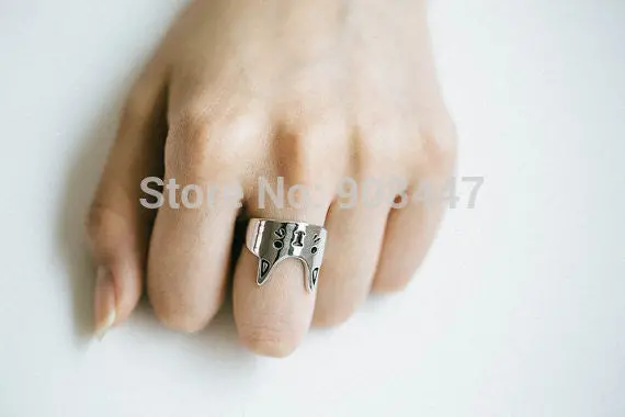 Cute Love Cat Ring,Kitty Ring,Cat Head Face Rings 2
