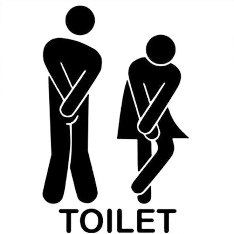 Cute Man Woman Washroom Toilet Wc Sticker Family Diy Decor Removable Art Decal 68969 1