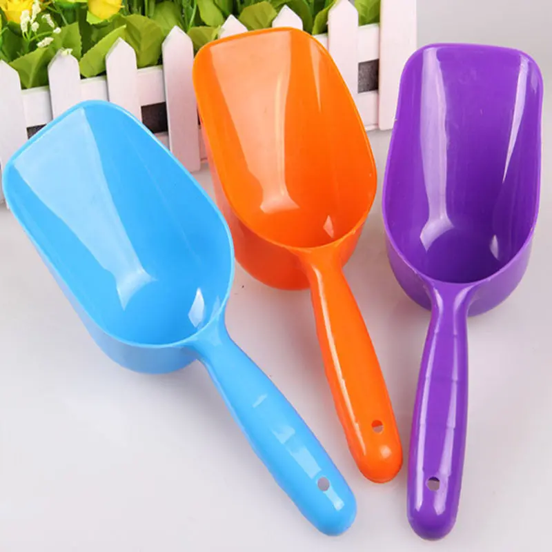 Cute Pet Dog Cat Bird Rabbit Food Feeder Bowl Scoop Shovel Tool 76553 1