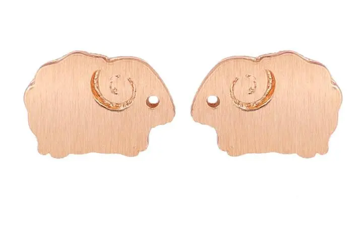 Cute Tiny Sheep Earring Animal Jewelry Birthday Gifts 30Pcs-S119 2