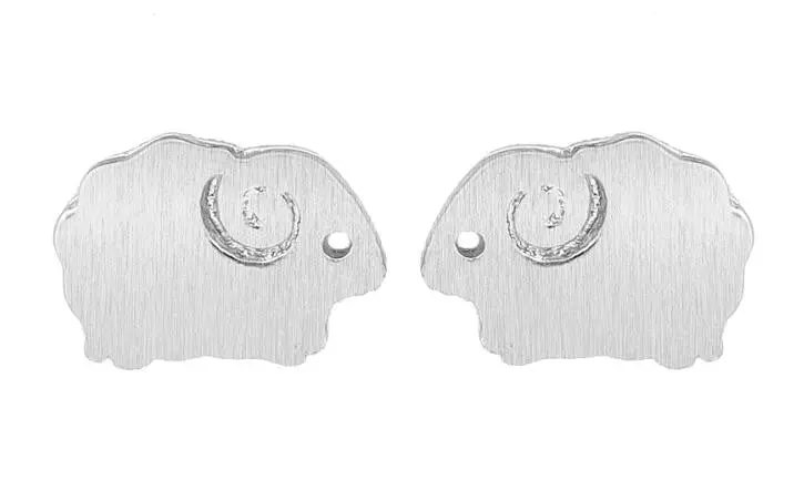 Cute Tiny Sheep Earring Animal Jewelry Birthday Gifts 30Pcs-S119 3