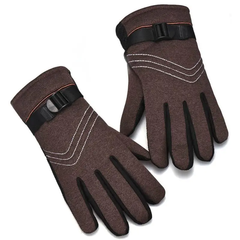 D Brand Men Ski Gloves Snowboard Gloves Motorcycle Waterproof Snow Windstopper Glove 2
